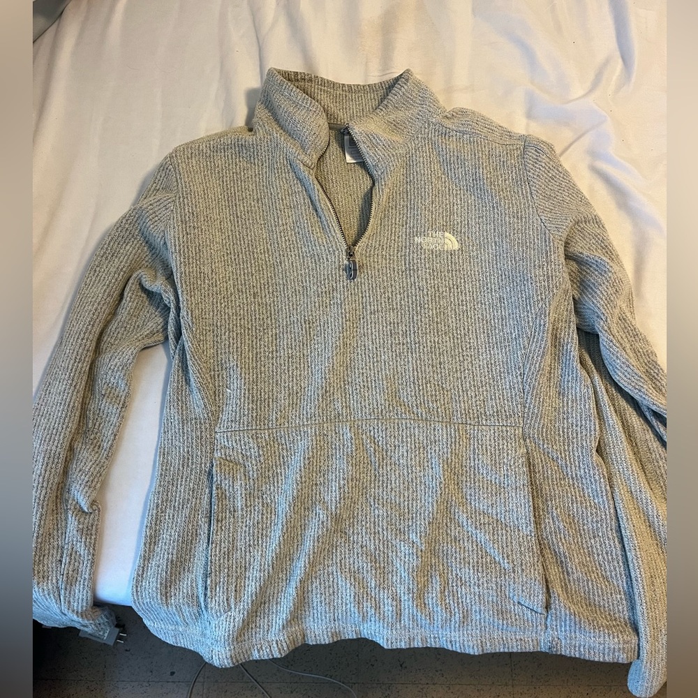 Vintage North Face quarter zip pullover